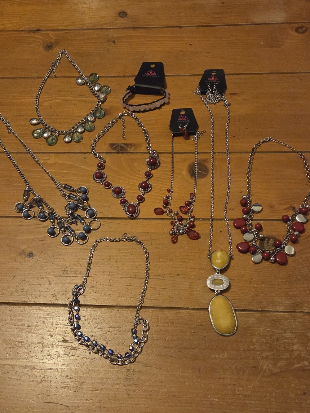 Paparazzi Jewelry Lot Of 8 Pieces